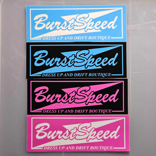 BURSTspeed Big Bolt Logo Sticker
