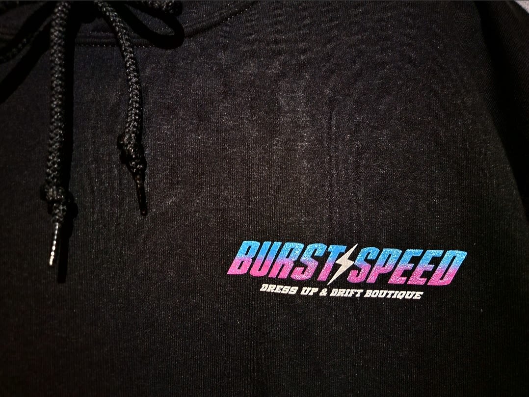 BURSTspeed Hoodie - Vertical Banner