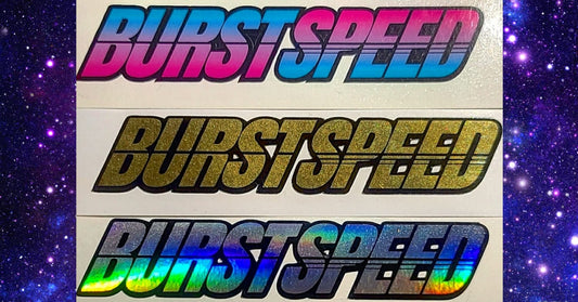 BURSTspeed Lines Sticker