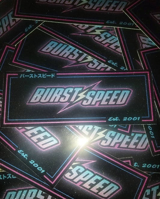 BURSTspeed Standard Box Sticker